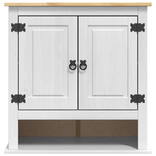 Висящ шкаф Corona Бяло 70 x 33 x 71,5 см Солидно борово дърво