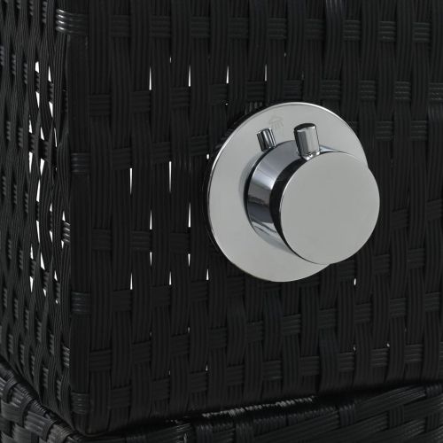 Градински душ, полиратан, WPC