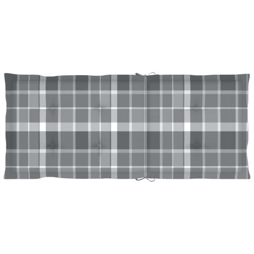 Сгъваеми градински столове с възглавници, 8 бр, акация масив