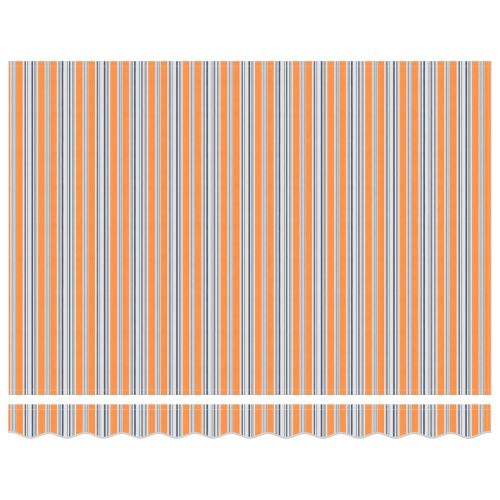 Сгъваем навес Многоцветен 300 x 250 cm Текстил и Метал