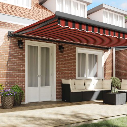 Сенник Оранжево и кафяво 500 x 300 x 165 см