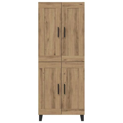 Висок шкаф Дъб 69,5 x 34 x 180 см Инженерно дърво