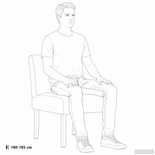 Ниско кресло, кремаво, текстил