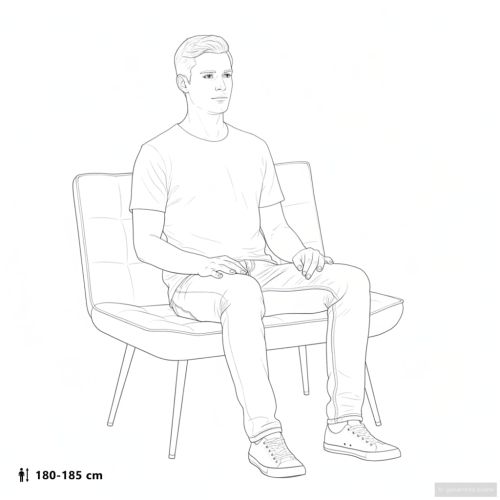 Пейка, черна, 110x74x84 см, кадифе