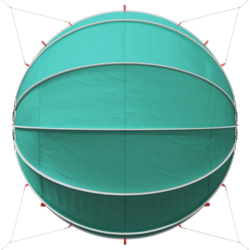 Купол за басейн Синьо 430 x 430 x 210 см
