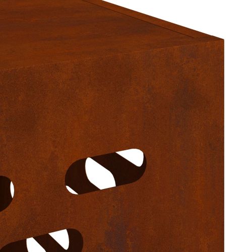 Покритие за климатик Ръждясало 90 x 40 x 60 см