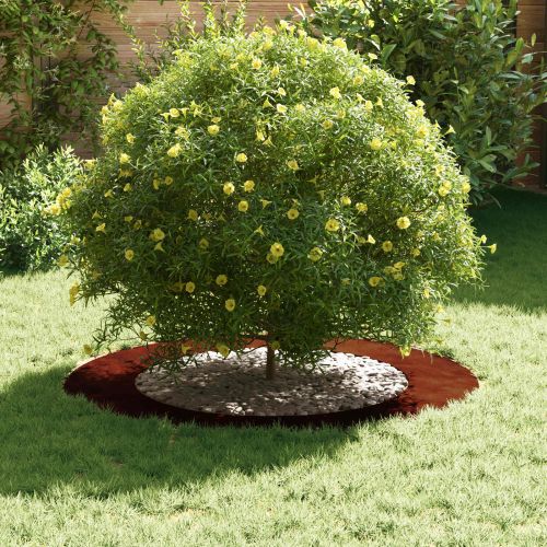 подходяща за плоски дървени халки 5 pcs Кафяво Ø60 / 90 см