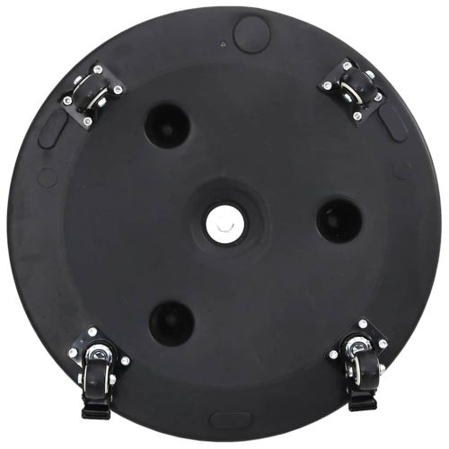 Основа за чадър Арт Деко Черно Ø 45 х 39,5 см Желязо