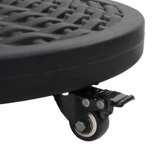 Основа за чадър Арт Деко Черно Ø 45 х 39,5 см Желязо