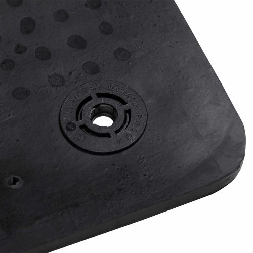 Автомобилен килим 4 pcs Черно Каучук