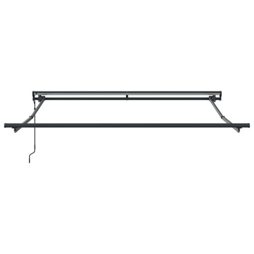 Сгъваем навес Син и Оранжев 300 x 250 cm Алуминий и Тъкан