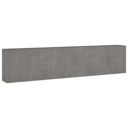 Градинска повдигната леха 360x40x80 см кортенова стомана