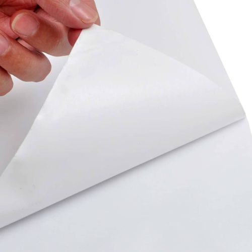 Фолиа за кола, 2 бр, матово бели, 100x150 см+50x150 см