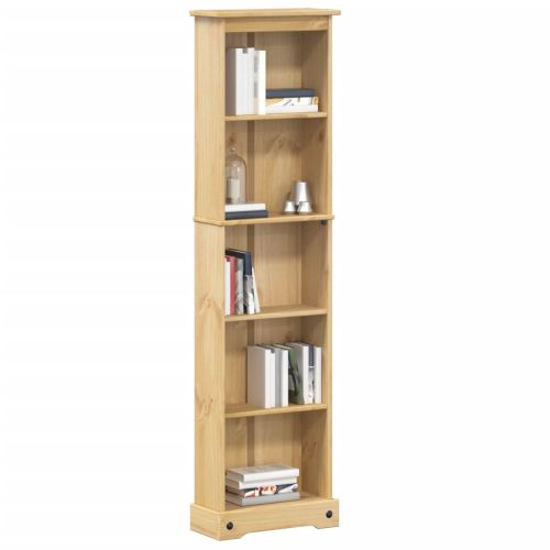 Етажерка за книги "Corona" 46x20x170 см масивно дърво бор