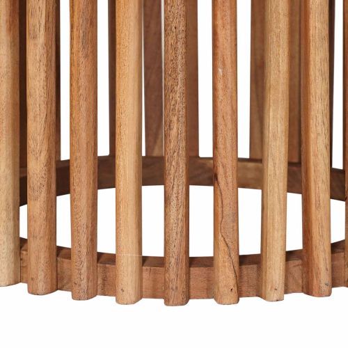 Комплект помощни маси със съхранение Кафяво 40 x 40 x 45 cm