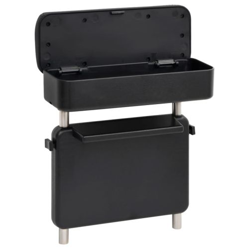 Подлакътник за кола универсален черен 23x8x(30-38) см ABS