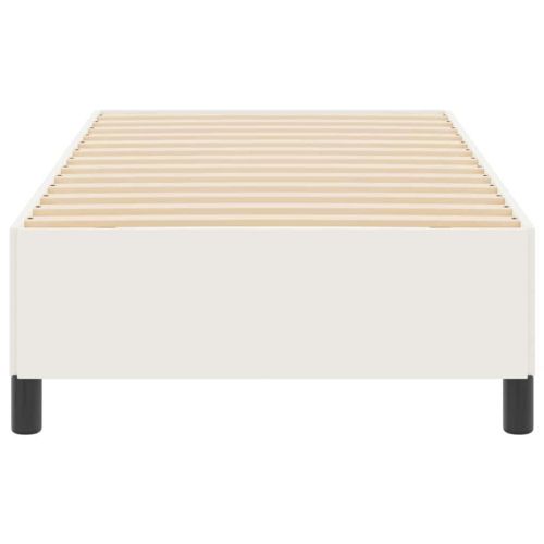 Легло с пружинирана основа Крем 100 x 200 cm Кордюрова тъкан