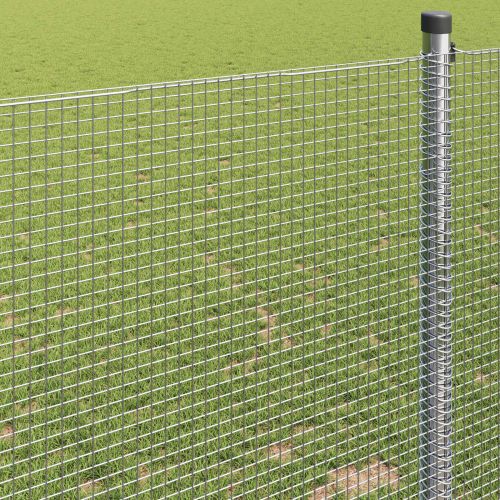 Заварена мрежа ограда Сребрист 1.2 x 25 m