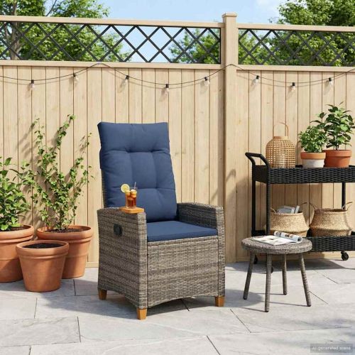 Регулируем стол с плоча за чай 62 x 64 x 112 см полиратан