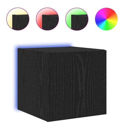 TV стенен шкаф Черния дъб 30,5 x 35 x 30 cm Инженерно дърво