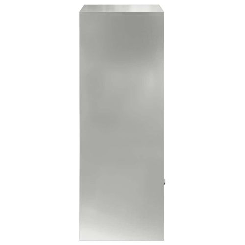 Пощенска кутия за пратки със съхранение Черно 41 x 38 x 103 см