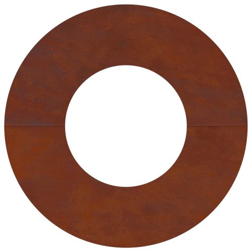 подходяща за плоски дървени халки 5 pcs Кафяво Ø30 / 60 см