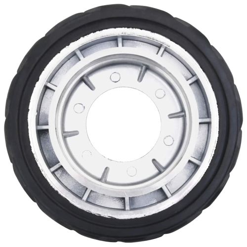 Резервно колело за количка Ø19,5x10 см алуминий и гума