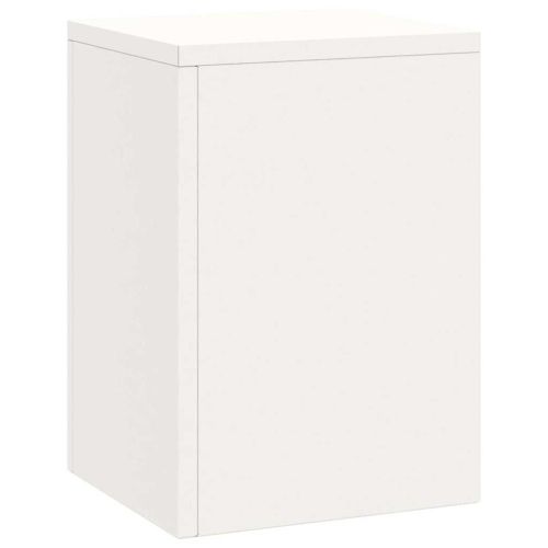 Стойка за растения 3 pcs Бяло Стомана