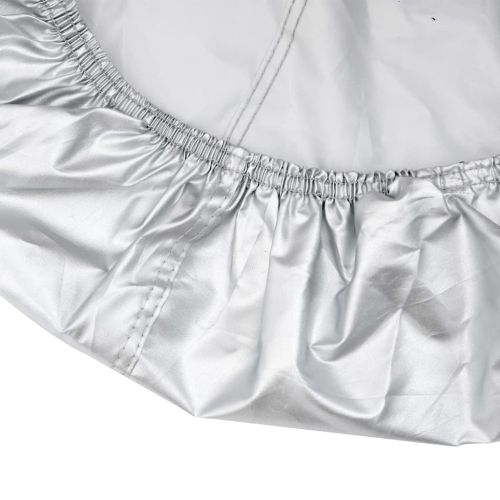 Покривало за кола седан против градушка цяло M сиво и сребристо