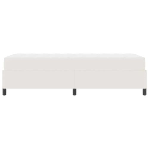 Рамка за легло с матрак Крем 100 x 200 cm текстил