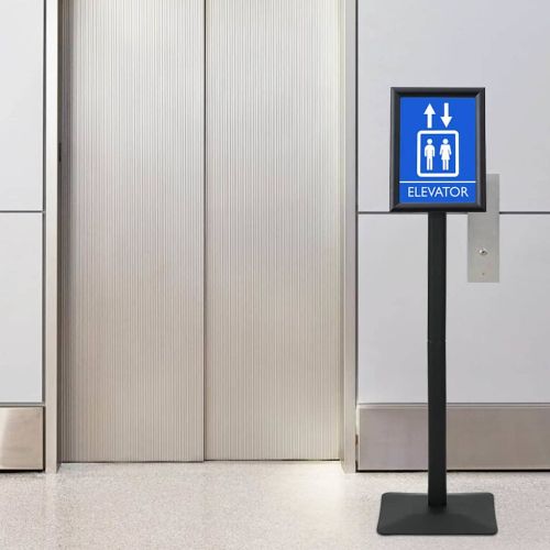 Поставка за плакат Сребрист a4 Чугун