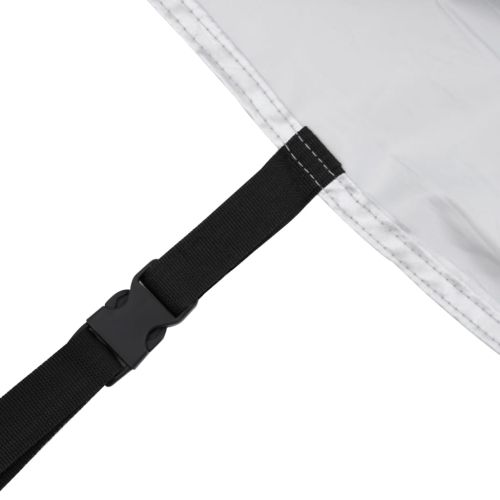 Покривало за кола SUV против градушка цяло XL сиво и сребристо