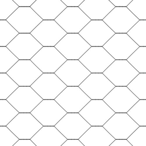 Ограда с пост Сив 1 x 25 m Стомана