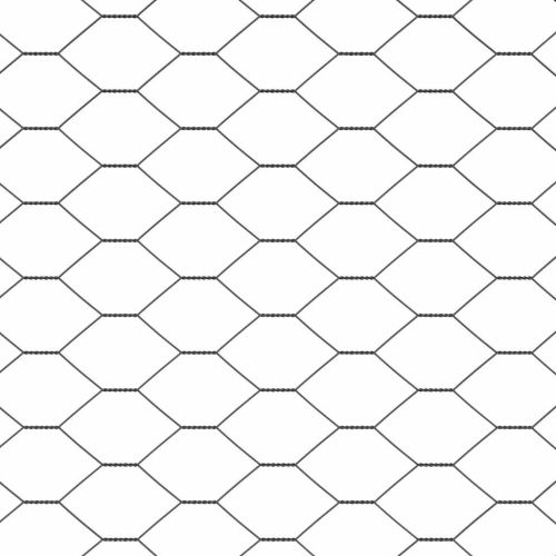 Стълб за ограда. Сив 100 x 1,4 м (мрежа 36 мм) Стомана и PVC