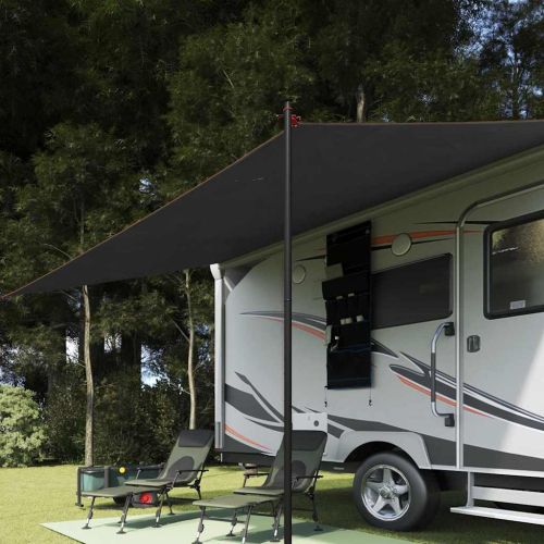 Водоустойчива тента с покрив Сив и оранжев