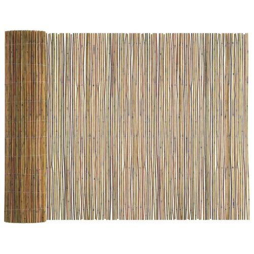 Бамбукова ограда Естествен 400 x 125 cm бамбук