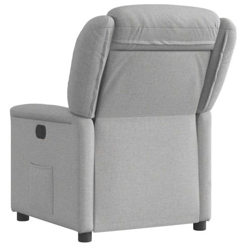 Recliner Chair Cloud Grey Fabric