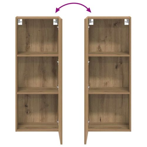 TV стенен шкаф Дъб 40,5 x 30 x 102 см Инженерно дърво