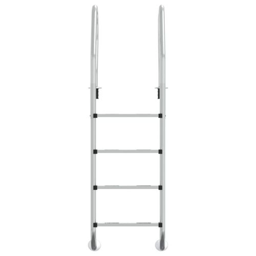 Стълба за басейн 54x38x184,5 см 304 неръждаема стомана