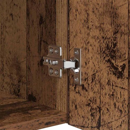 TV стенен шкаф Старо дърво 40,5x30x40см Инженерно дърво