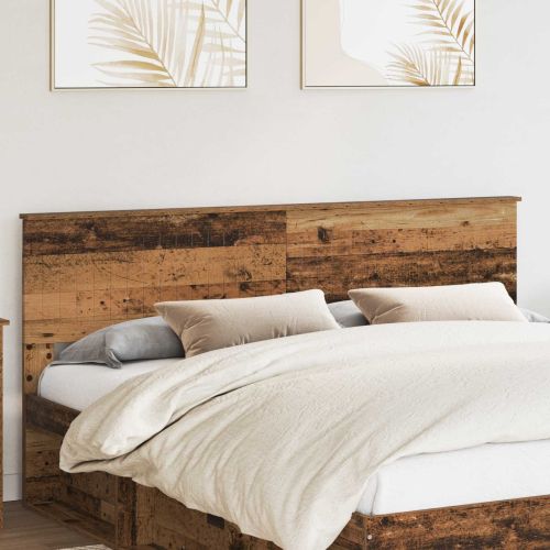 Облегалка за глава Старо дърво 180 cm Инженерно дърво