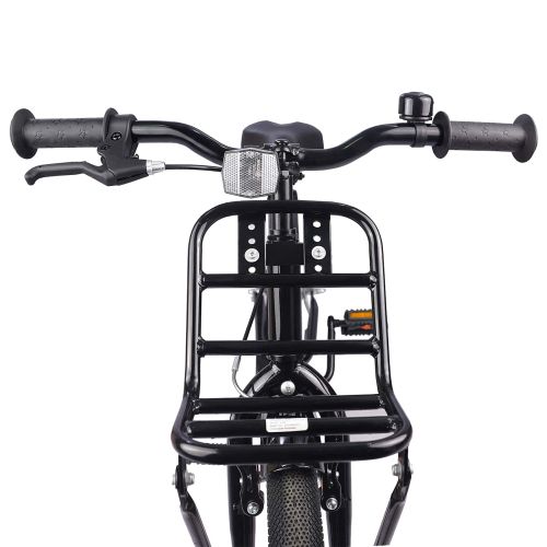 Детски Велосипед 18 инча за 5-7 години Оранжево черно