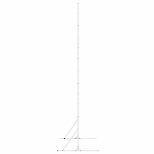 Екран за уединение Бяло 100 x 50 x 180 см Стомана