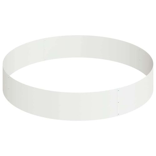 Градинска саксия Бяло 120 x 120 x 20 см