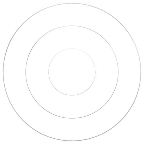 Градинска саксия Бяло 120 x 120 x 20 см