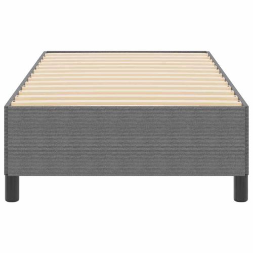 Легло с пружинирана основа Светлосиво 90 x 200 cm