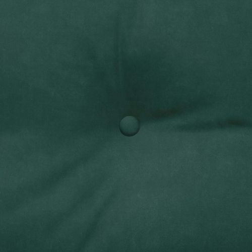 Възглавница за гръб Тъмен зелен 140 x 24 x 50 см Кадифе