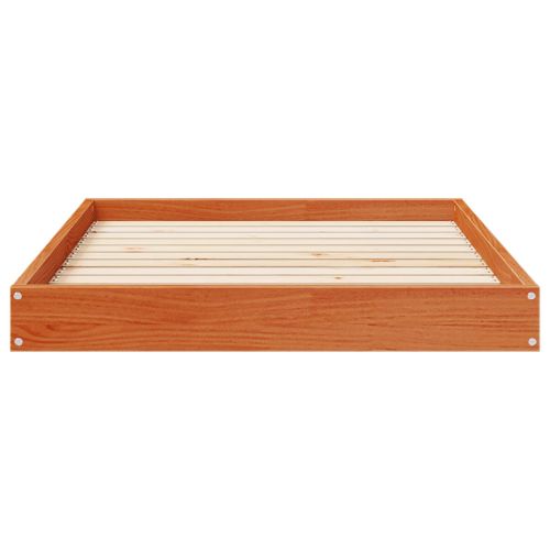 Кучешко легло Кафяво с восъчно покритие 101,5 x 74 x 9 см