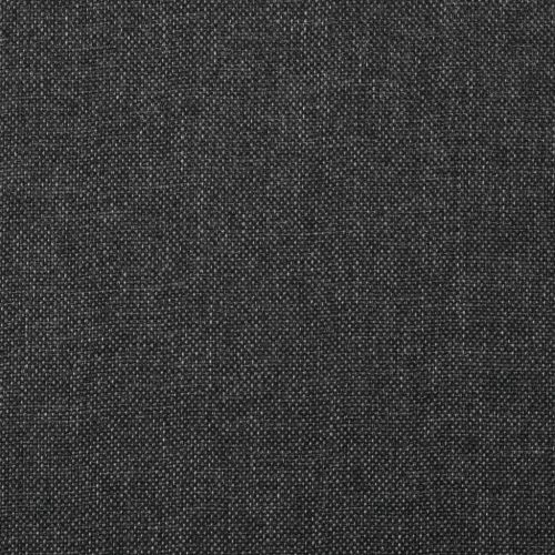 Трапезни столове, 6 бр, тъмносиви, текстил