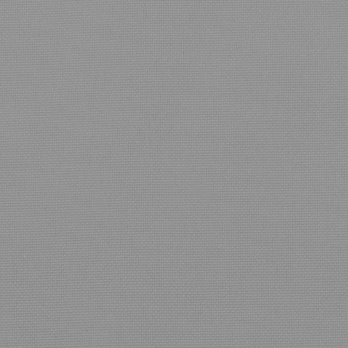 Кръгла възглавница сива Ø 60 x11 см Оксфорд плат